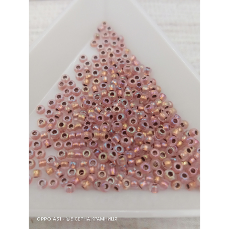 97512 бісер № 10 Preciosa (Чехія) 5 грамів. Прозорий райдужний 97512 бісер № 10 Preciosa (Чехія) 5 грамів. Прозорий райдужний