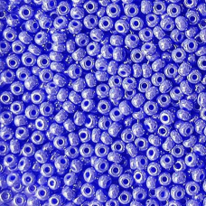 38040-10/0 Бісер Чехія (перлиновий волошковий), упаковка 50 грамів