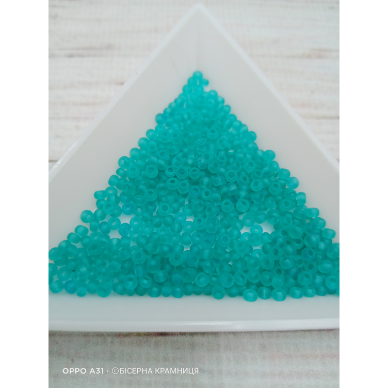 60210 matt бісер No10 Preciosa (Чехія) 5 грамів. Прозорий матовий 60210 matt бісер No10 Preciosa (Чехія) 5 грамів. Прозорий матовий