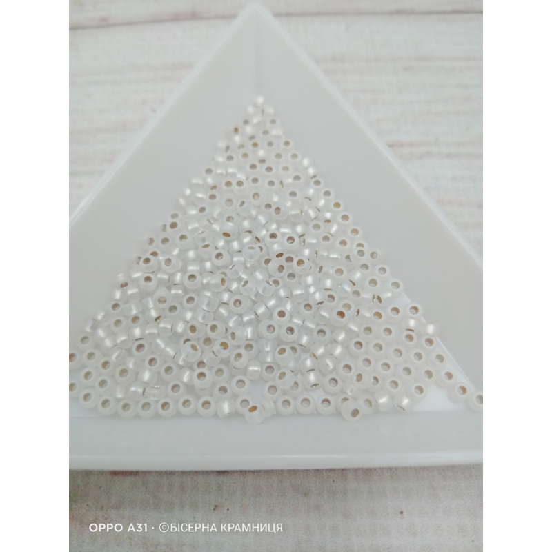 78109 matt бісер No10 Preciosa (Чехія) 5 грамів. Блискучий матовий