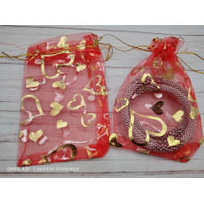 Подарунковий мішечок з органзи, 13*18 см.