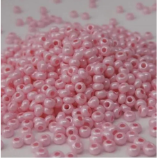 46394-10/0 Бісер Чехія (перламутровий рожевий), упаковка 50 грамів