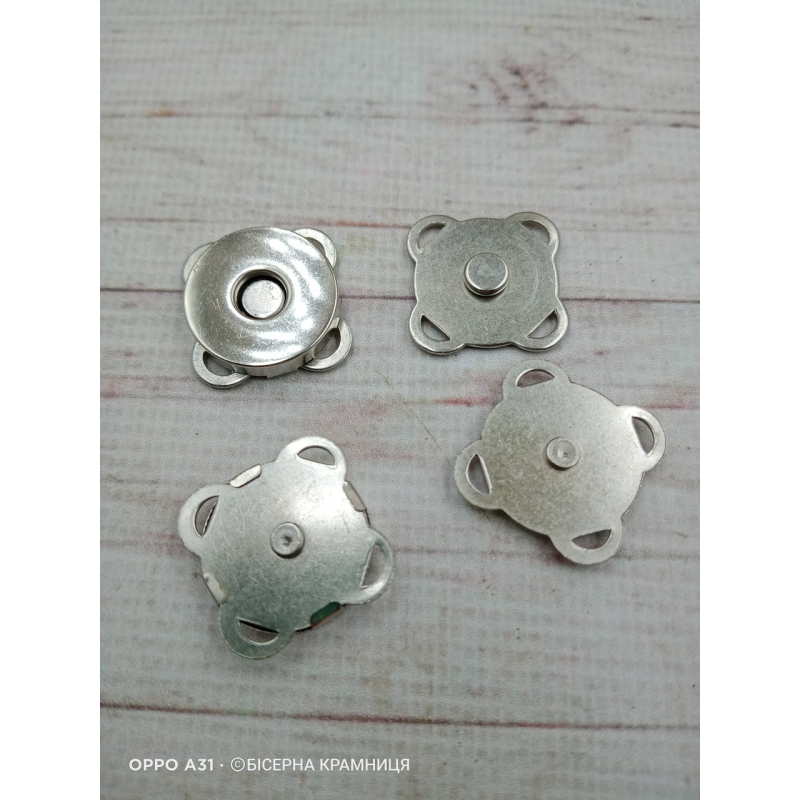 Магнітна застібка для сумки, 18 мм