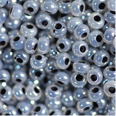 556-10/0-37149 Бісер Чехія (перламутровий, сірий пастельний), упаковка 50 грамів
