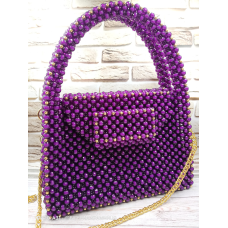 Сумочка з намистин Purple Dream