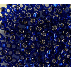 474-10/0-37100 Бісер Чехія (блискучий з квадратною серединкою, фіолетовий), упаковка 50 грамів