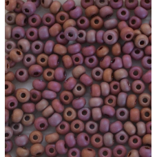 14600 matt бісер No10 Preciosa (Чехія) 5 грамів. Натуральний матовий райдужний