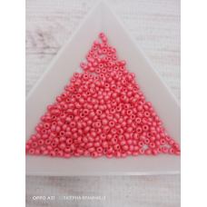 16697 matt бісер No10 Preciosa (Чехія) 5 грамів. Алебастровий перламутровий матовий