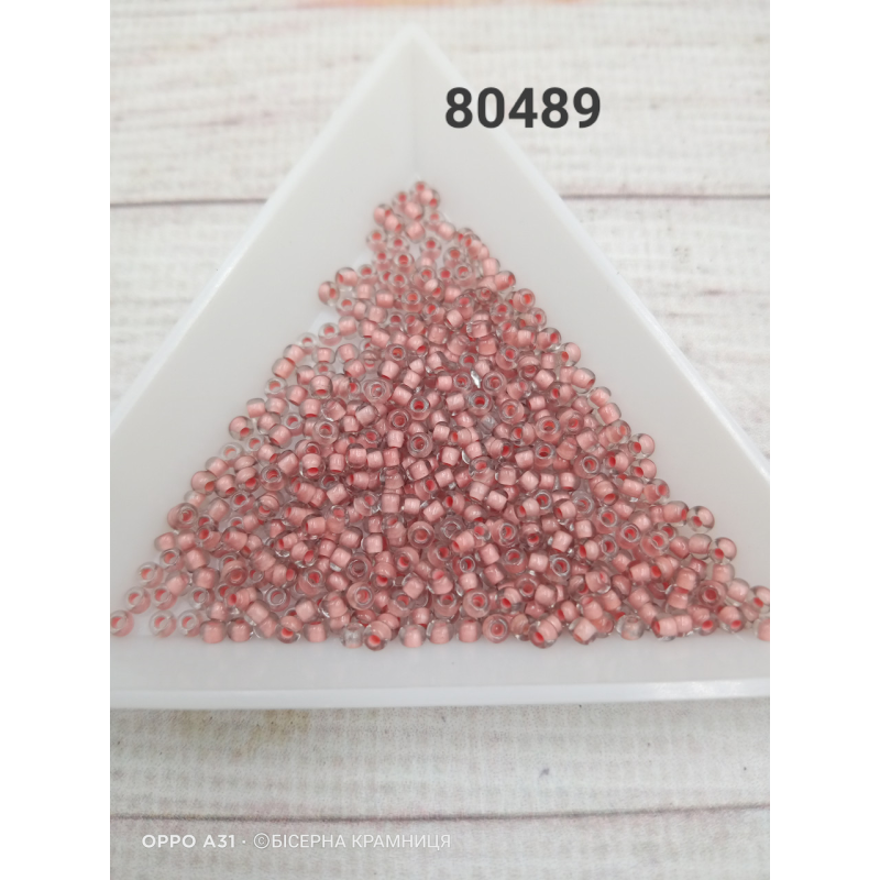 80489 бісер No10 Preciosa (Чехія) 5 грамів. Прозорий фарбований 80489 бісер No10 Preciosa (Чехія) 5 грамів. Прозорий фарбований