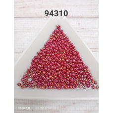 94310 бісер No10 Preciosa (Чехія) 5 грамів. Перламутровий райдужний