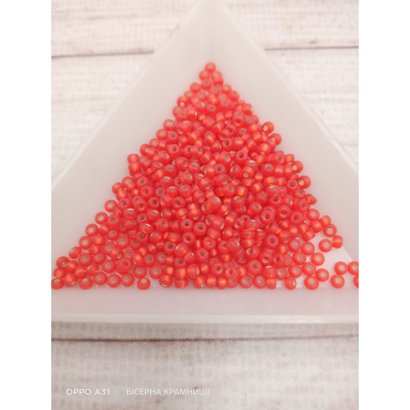 97050 matt бісер №10 Preciosa (Чехія) 5 грамів. Блискучий матовий