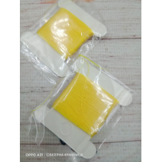 Нитка для бісеру TYTAN 100 № 2507 Жовтий (30 метрів)