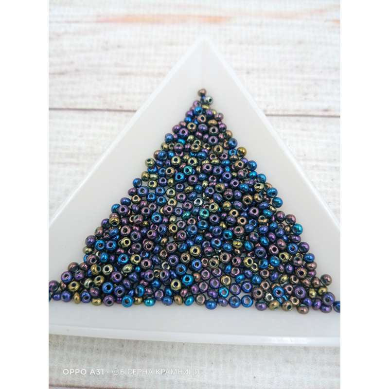 54270 бісер No10 Preciosa (Чехія) 5 грамів. Натуральний райдужний 54270 бісер No10 Preciosa (Чехія) 5 грамів. Натуральний райдужний