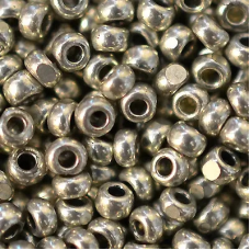 574-10/0-18542 Бісер Чехія (металізований, залізо), упаковка 50 грамів