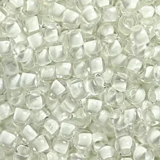 38602-10/0 Бісер Чехія (профарбований, білий), упаковка 50 грамів 38602-10/0 Бісер Чехія (профарбований, білий), упаковка 50 грамів