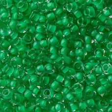 38356-10/0 Бісер Чехія (профарбований, світло-зелений), упаковка 50 грамів