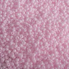 275-10/0-16172 Бісер Чехія (перлиновий,  рожевий світлий), упаковка 50 грамів