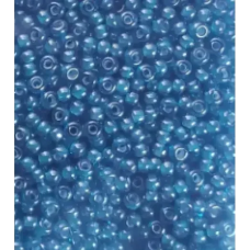 65157-10/0 Бісер Чехія (мелований, темно-блакитний), упаковка 50 грамів