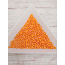 95006-10/0 Бісер Чехія (мелований, помаранчевий)