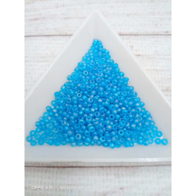 61150 matt бісер №10 Preciosa (Чехія) 5 грамів. Глазурований райдужний матовий 61150 matt бісер №10 Preciosa (Чехія) 5 грамів. Глазурований райдужний матовий