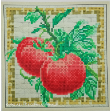 Схема для вишивки бісером “Помідор“, розмір 15*15 см
