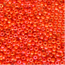 552-10/0-94170 Бісер Чехія (перламутровий, малиновий райдужний), упаковка 50 грамів