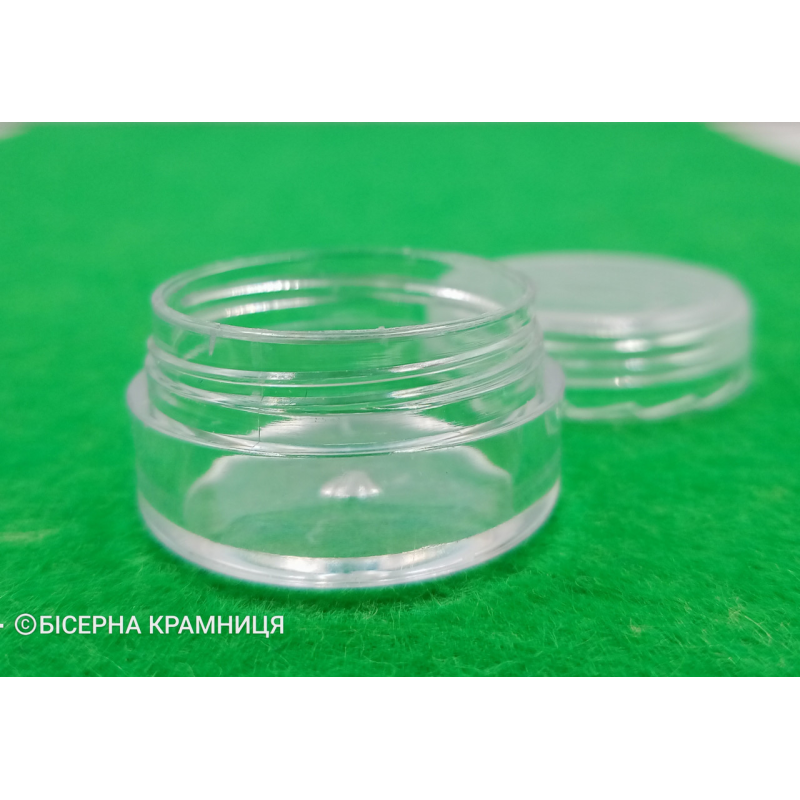 Прозорий пластиковий органайзер для бісеру. Розмір 28*16 мм. Ціна за штуку Прозорий пластиковий органайзер для бісеру. Розмір 28*16 мм. Ціна за штуку