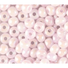 74420-10/0 Бісер Чехія (перлиновий люкс, ніжний рожево-бузковий райдужний), упаковка 50 грамів