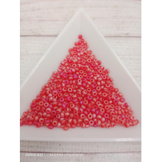 91070matt бісер №10 Preciosa (Чехія) 5 грамів. Глазурований райдужний матовий