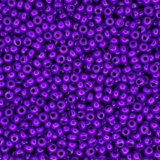 16А28-10/0 Бісер Чехія (перламутровий фіолетовий), упаковка 50 грамів