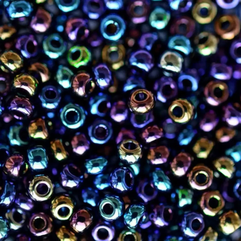 59205-10/0 Бісер Чехія (перламутровий ірис), упаковка 50 грамів