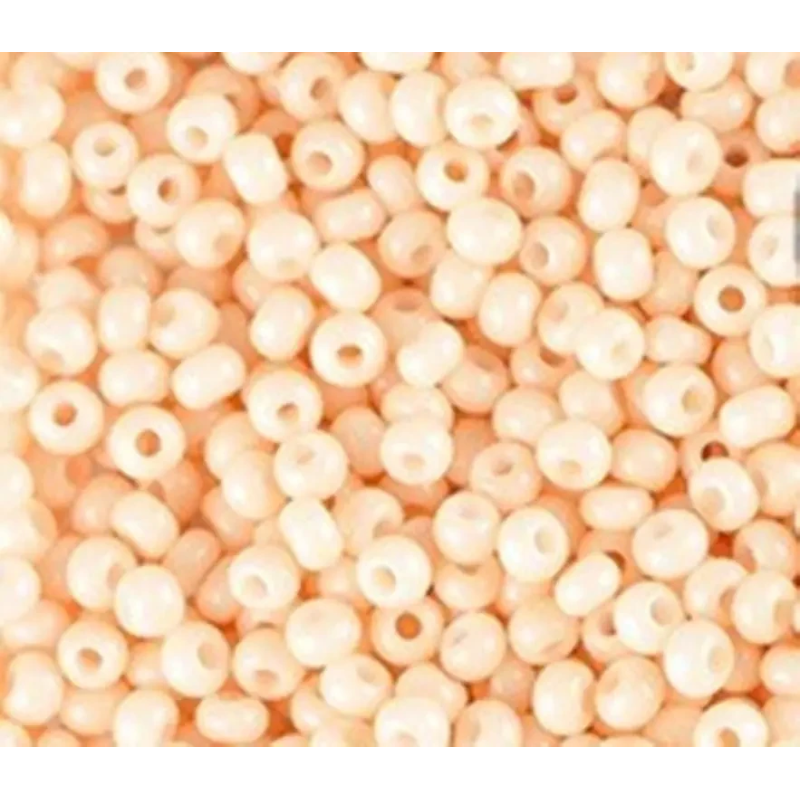 03011-10/0 Бісер Чехія (натуральний, світло-бежевий пастельний), упаковка 50 грамів