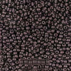 28998 matt - 10/0 Бісер Чехія (матовий, темно-рожевий графіт), упаковка 50 грамів