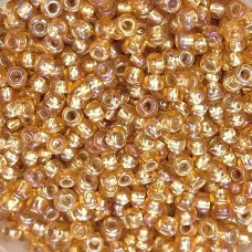 17059-10/0 Бісер Чехія (блискучий золотий райдужний), упаковка 50 грамів