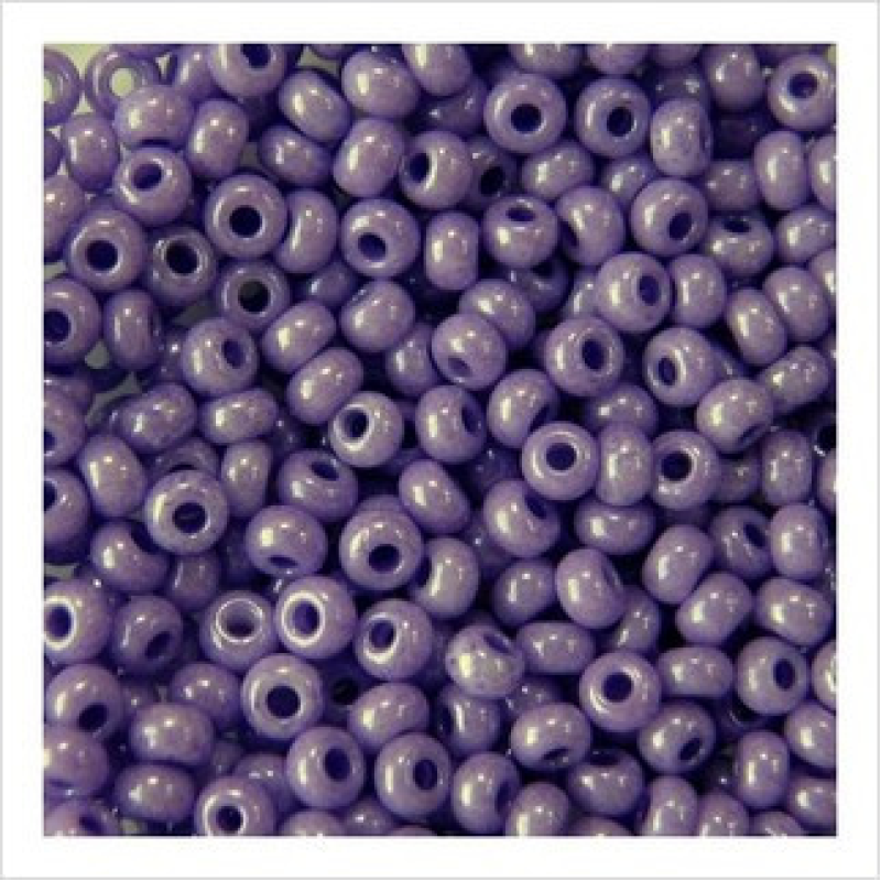 578-10/0-16328 Бісер Чехія (перламутровий, фіолетовий), упаковка 50 грамів