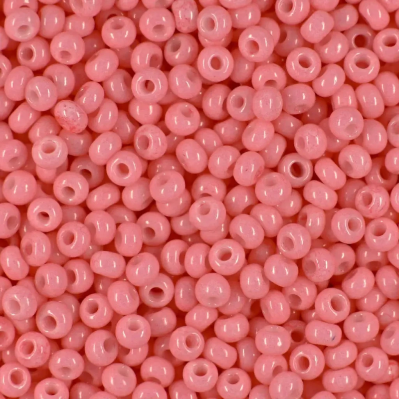 03191-10/0 Бісер Чехія (натуральний, рожевий), упаковка 50 грамів