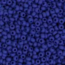 33060matt-10/0 Бісер Чехія (натуральнийматовий, темно-синій яскравий), упаковка 50 грамів 33060matt-10/0 Бісер Чехія (натуральнийматовий, темно-синій яскравий), упаковка 50 грамів