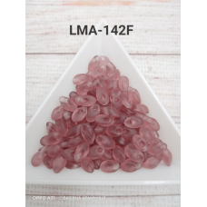 LMA-142F Бісер Miyuki Long Magatama Beads 4х7 мм (аметистовий матовий), упаковка 25 грамів