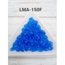 LMA-150F Бісер Miyuki Long Magatama Beads 4х7 мм (синій матовий), упаковка 25 грамів