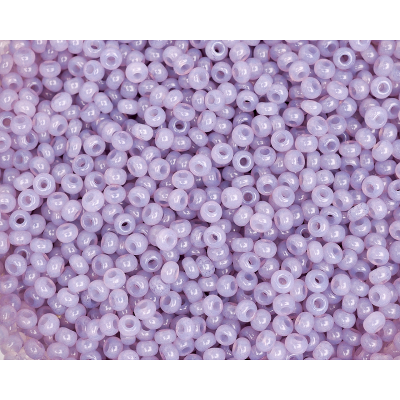 02222 бісер №10 Preciosa (Чехія) 5 грамів. Алебастровий