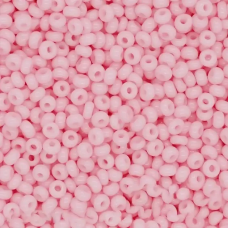 03491-10/0 Бісер Чехія (натуральний, ніжний рожевий), упаковка 50 грамів