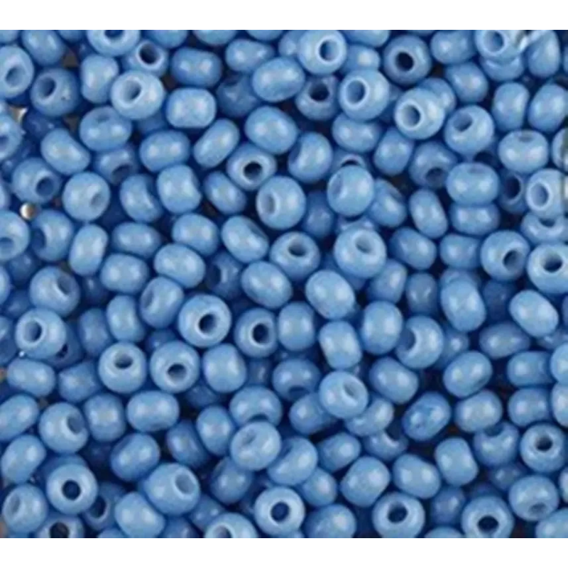 03632-10/0 Бісер Чехія (натуральний, світлий синій пастельний), упаковка 50 грамів