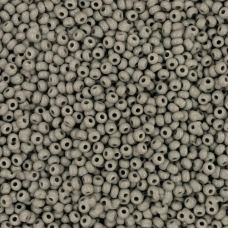 03641-10/0 Бісер Чехія (натуральний, сірий пастельний), упаковка 50 грамів