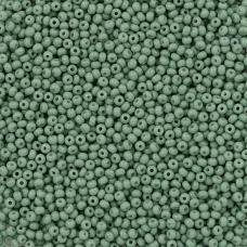 03663-10/0 Бісер Чехія (натуральний, оливково-зелений пастельний), упаковка 50 грамів