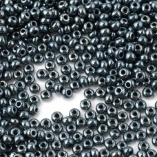 58270-10/0 Бісер Чехія (перламутровий, зелена морська хвиля), упаковка 50 грамів