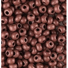 16А19matt-10/0 Бісер Чехія (перламутровий матовий коричневий), упаковка 50 грамів