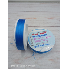 Нитка для бісеру TYTAN 60 небесно-синій, № 61923 (60 метрів)