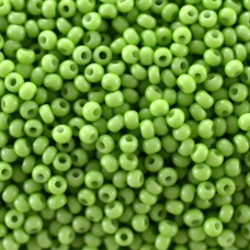 03654-10/0 Бісер Чехія (натуральний, салатовий пастельний), упаковка 50 грамів