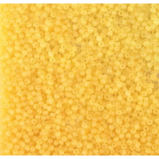 02681-10/0 Бісер Чехія (алебастровий, темний жовтий), упаковка 50 грамів