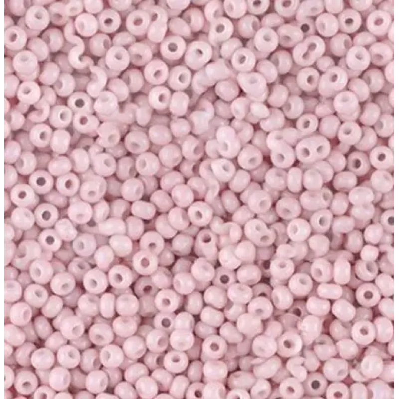 03194-10/0 Бісер Чехія (натуральний, блідий сіро-рожевий пастельний), упаковка 50 грамів
